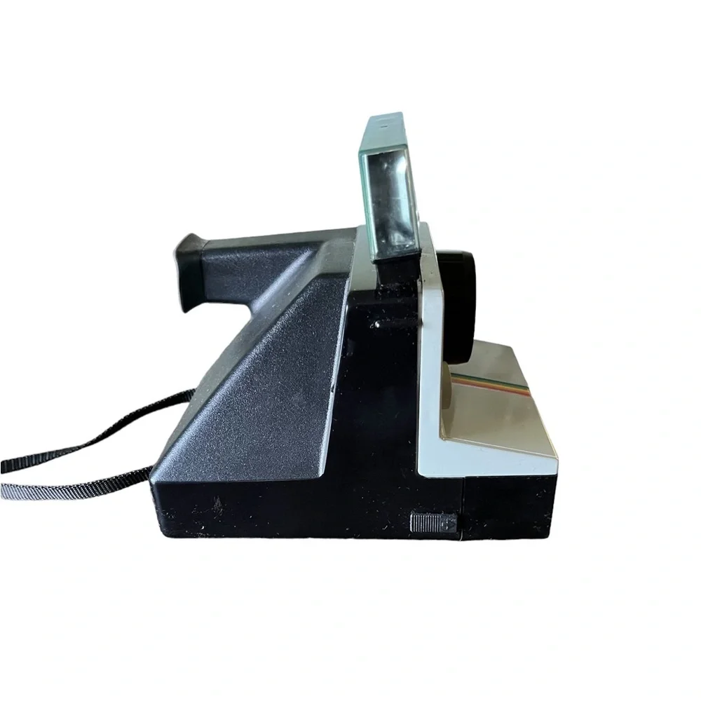 Vintage Polaroid Rainbow Sx-70 Onestep One Step Instant Land Camera White Sx70